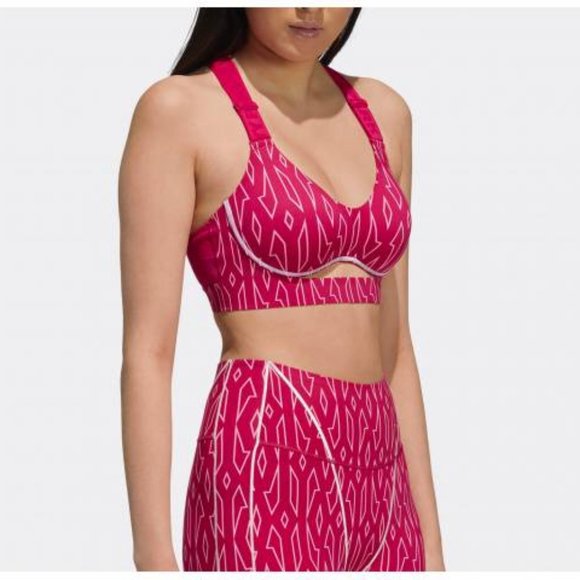 IVY PARK Bold Pink Monogram Bra - Picture 3 of 3